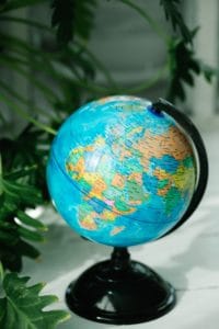Photo of a Globe